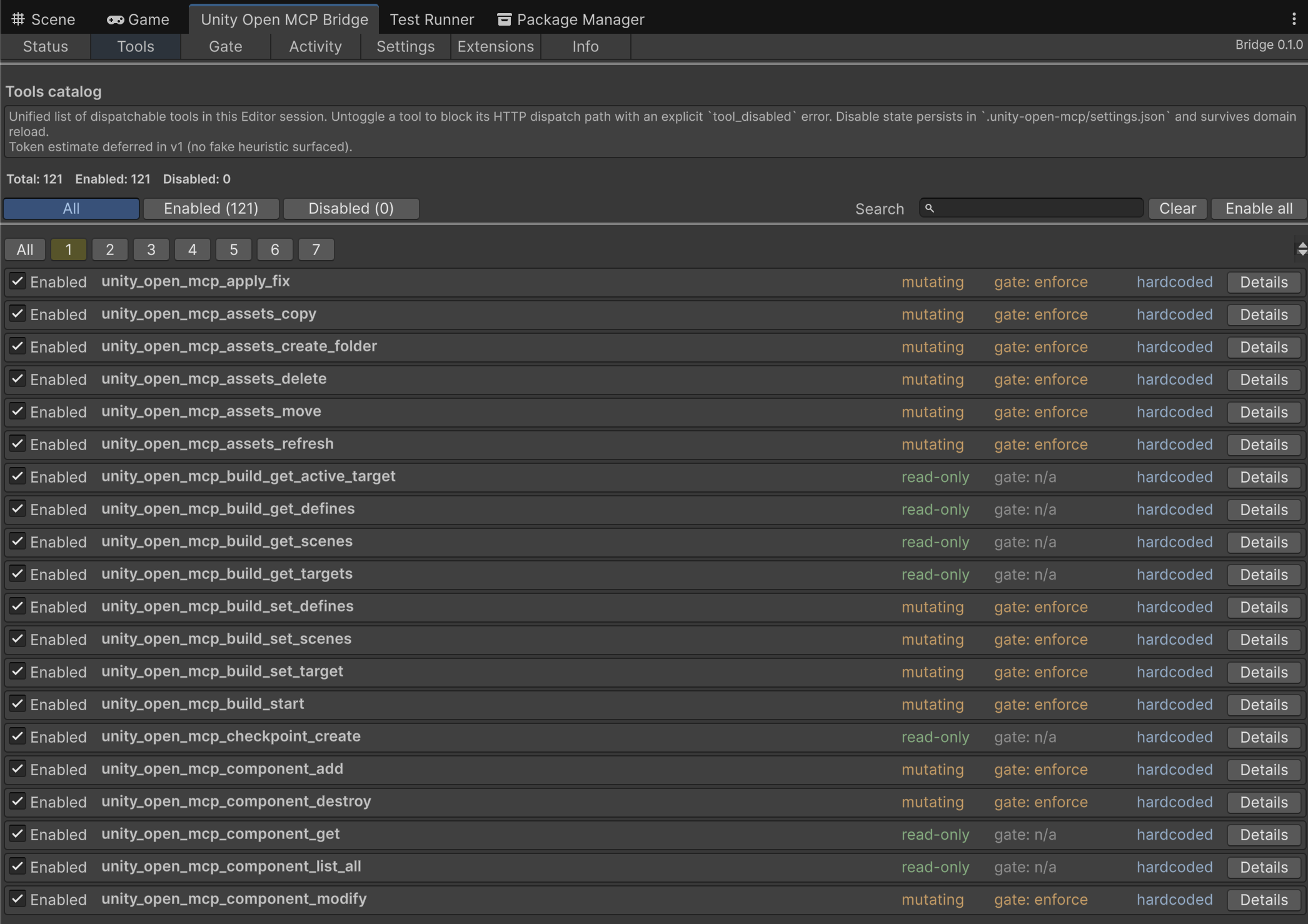 Unity Open MCP