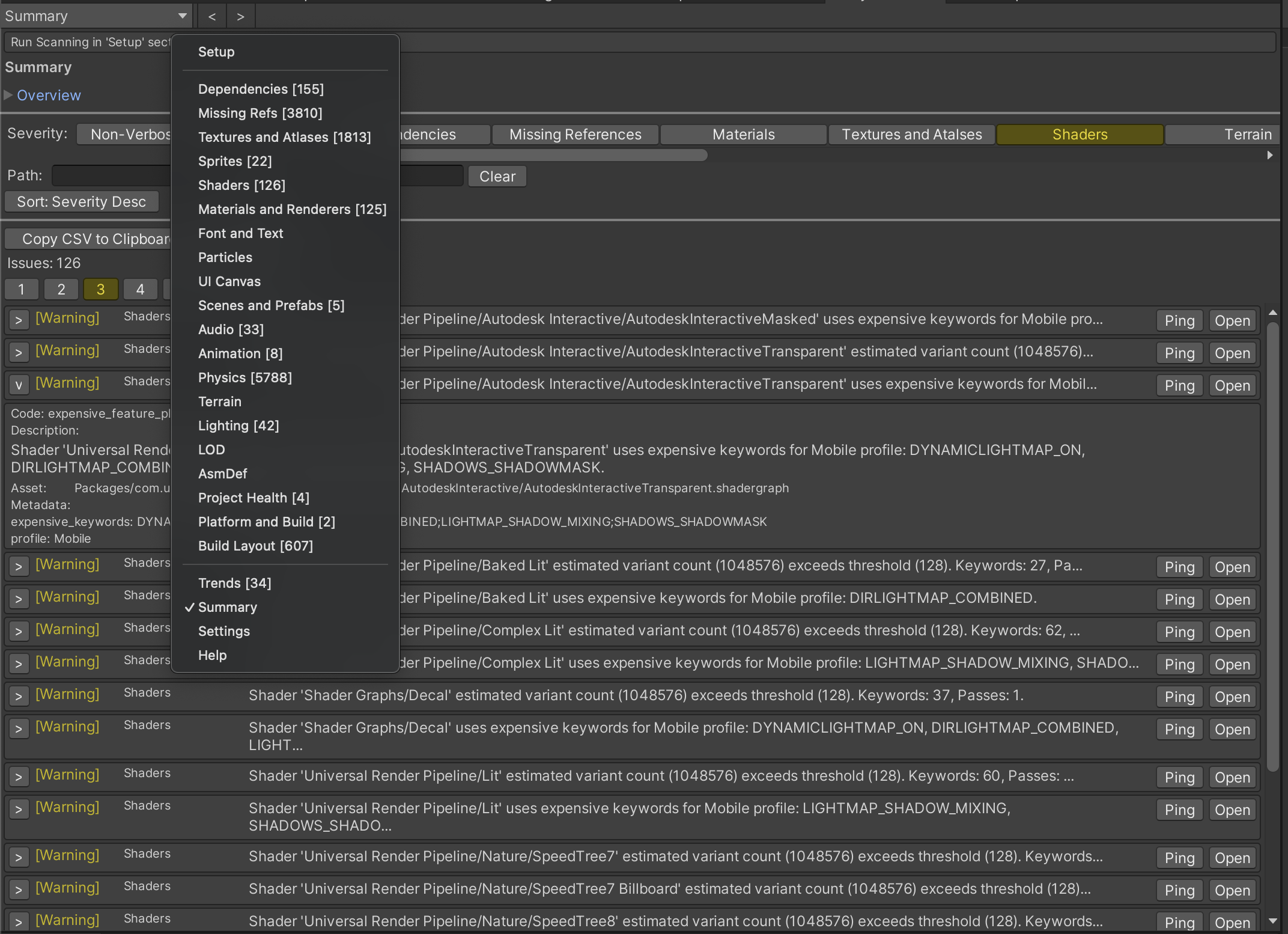 Unity Scanner screenshot 2
