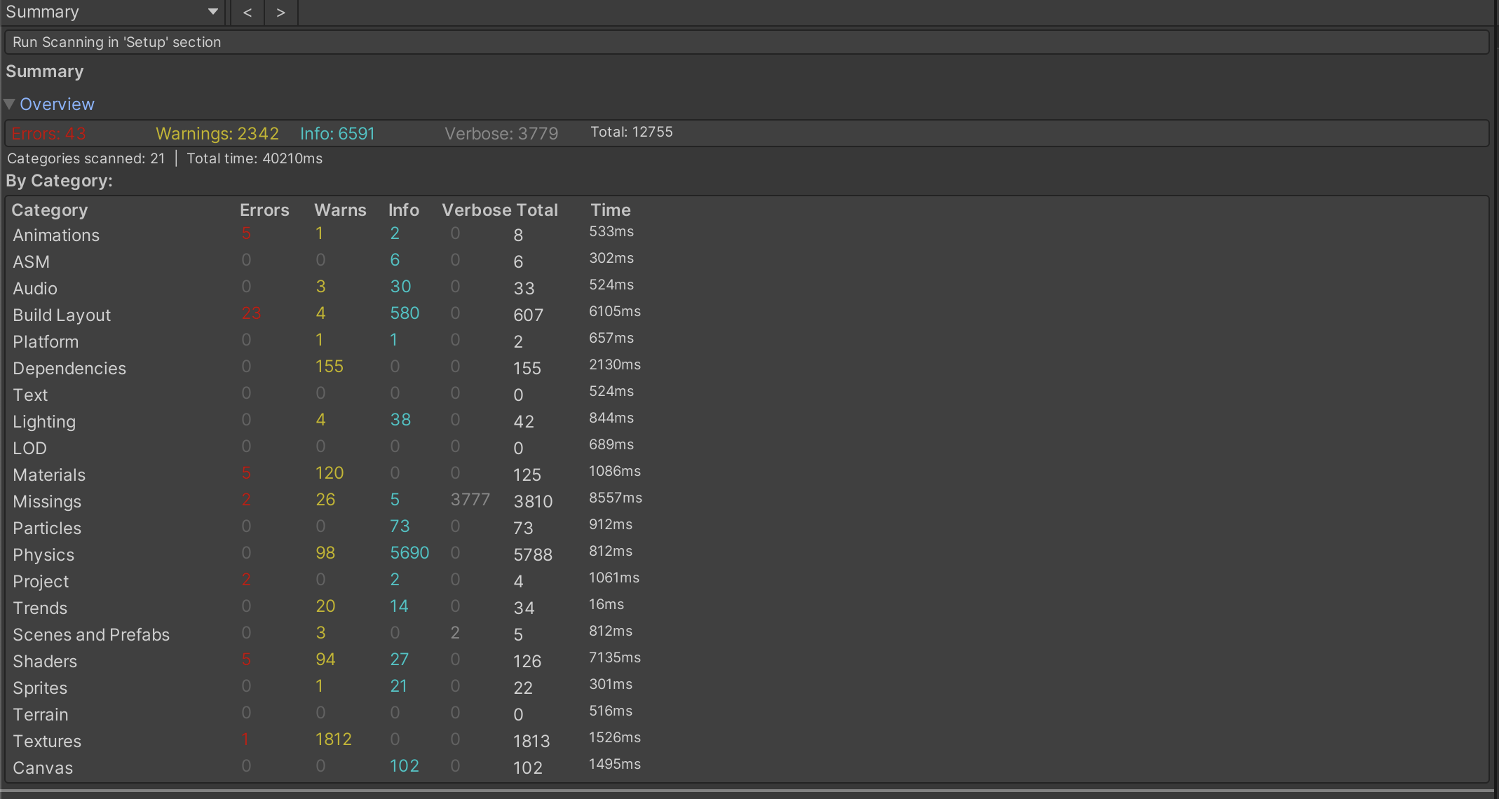 Unity Scanner screenshot 1